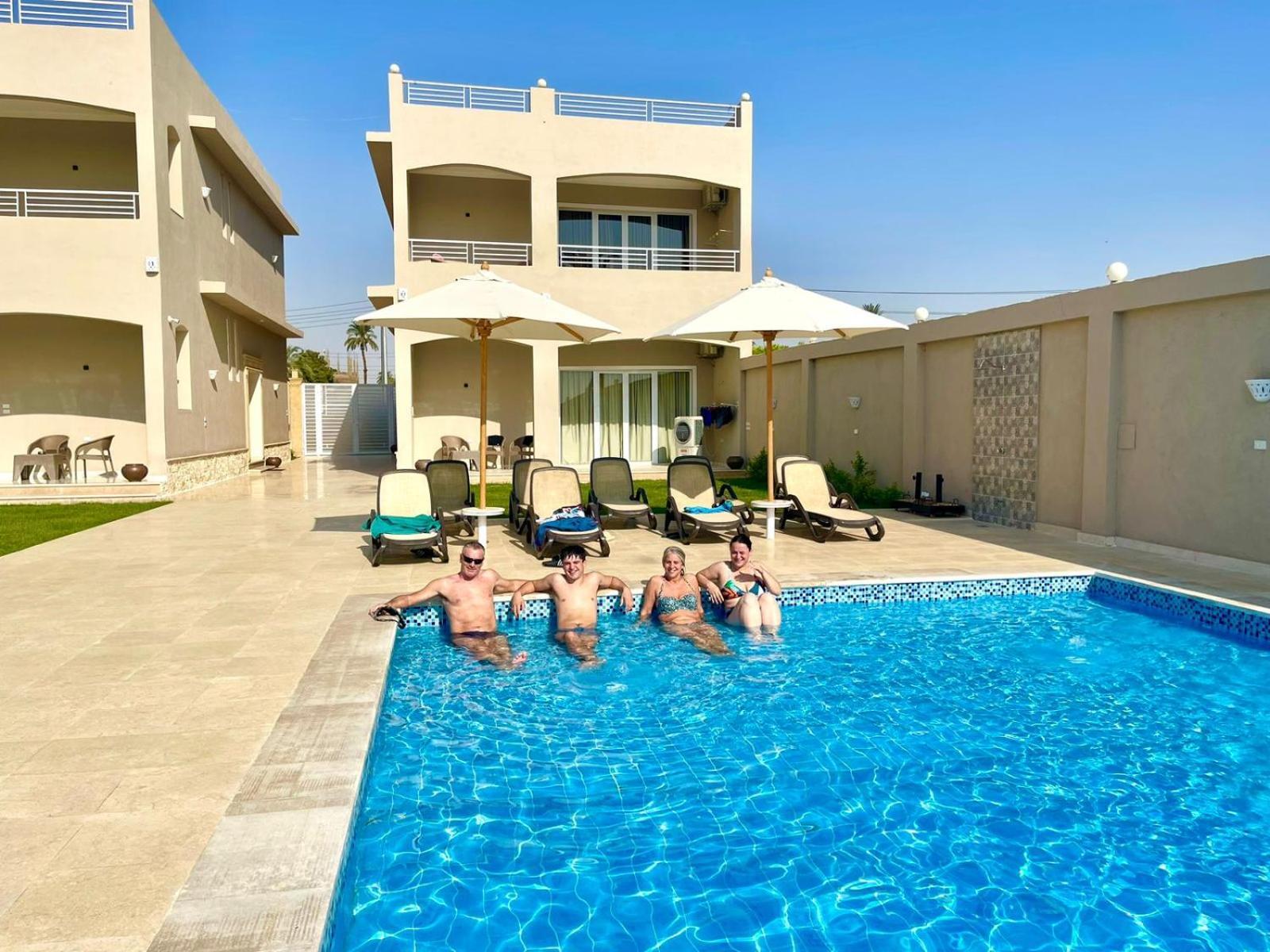 Royal Nile Villas - Pool View Apartment 2 Luxor Ngoại thất bức ảnh