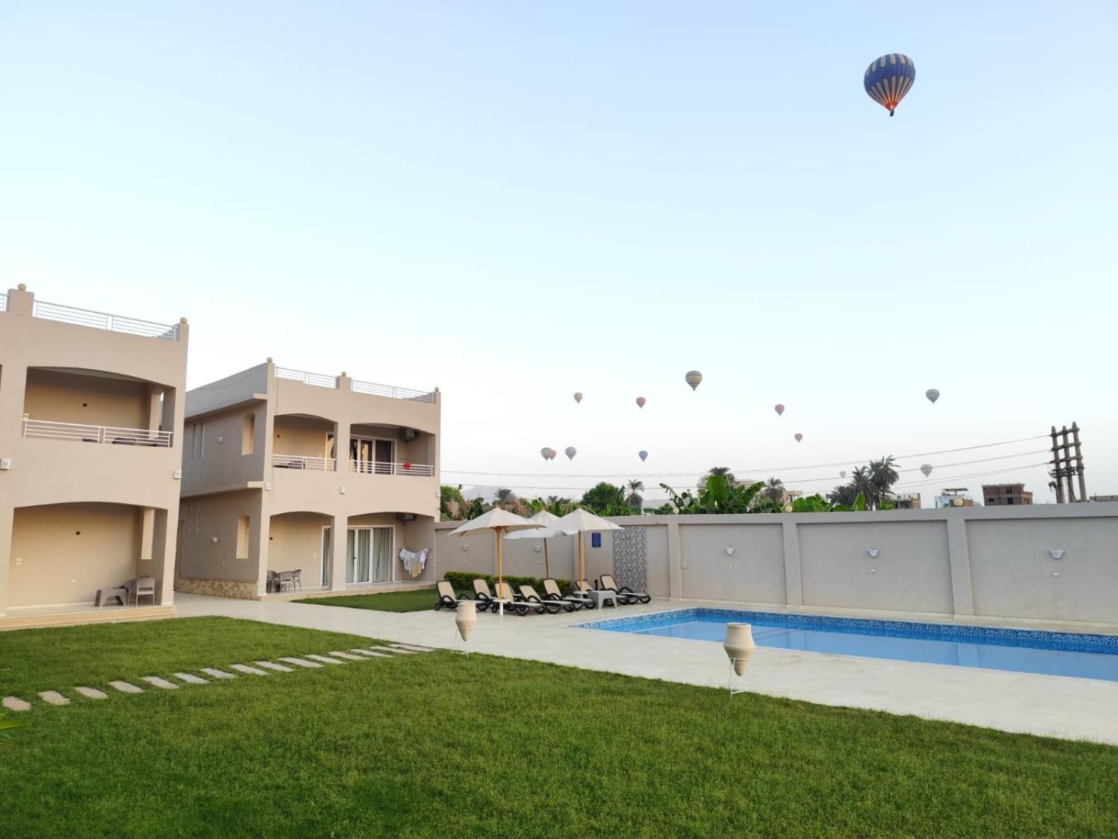 Royal Nile Villas - Pool View Apartment 2 Luxor Ngoại thất bức ảnh